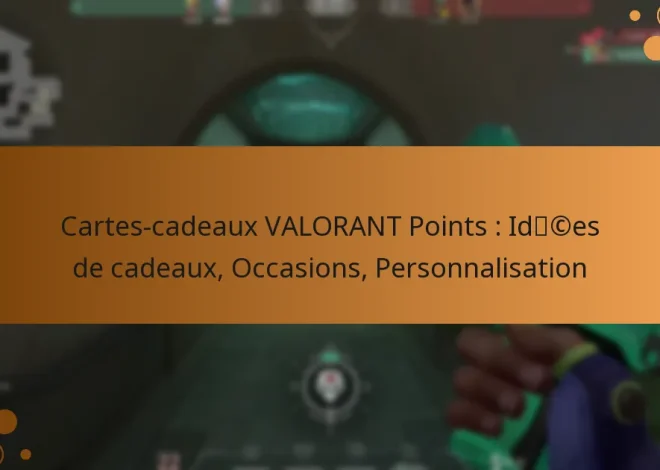 Cartes-cadeaux VALORANT Points : Idées de cadeaux, Occasions, Personnalisation