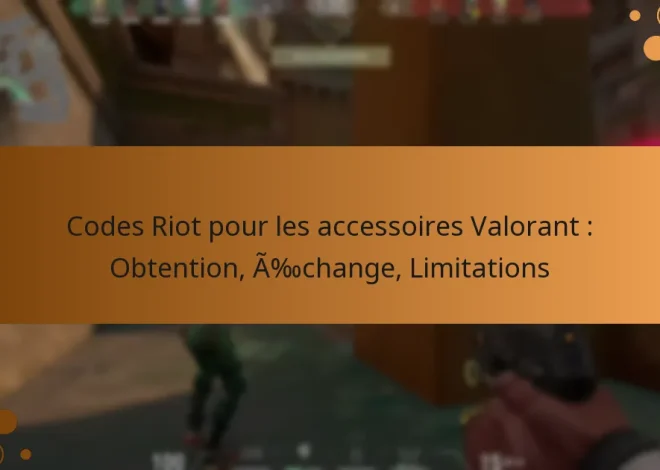Codes Riot pour les accessoires Valorant : Obtention, Échange, Limitations