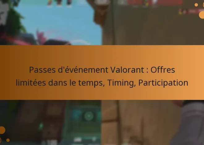 Passes d’événement Valorant : Offres limitées dans le temps, Timing, Participation