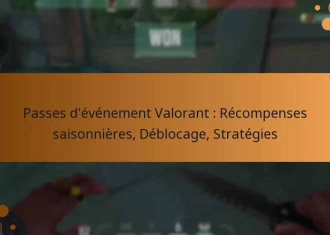 Passes d’événement Valorant : Récompenses saisonnières, Déblocage, Stratégies